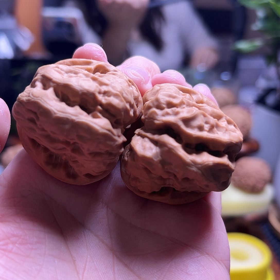 .***.把件文玩核桃37+白茬蛤蟆43