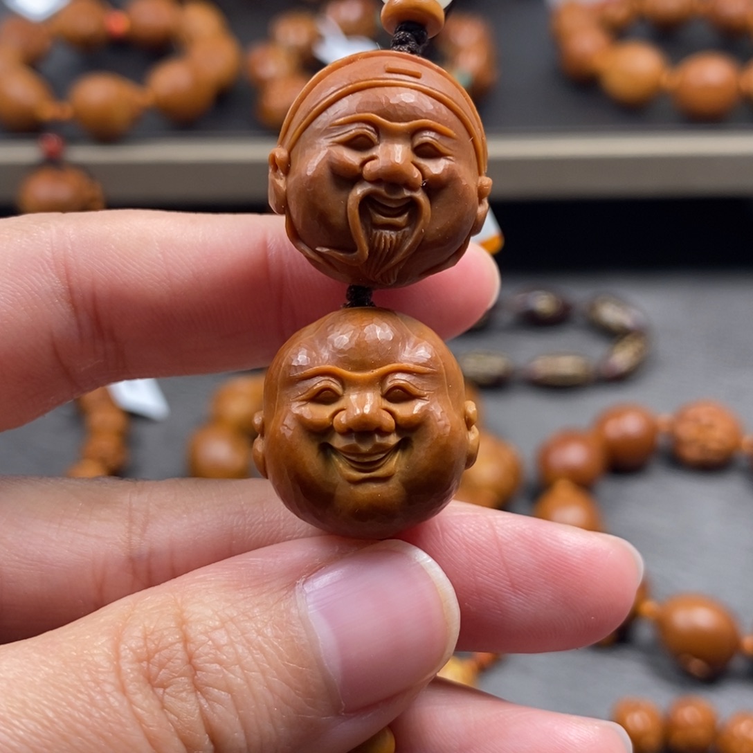 橄榄核手串/手链财弥一对