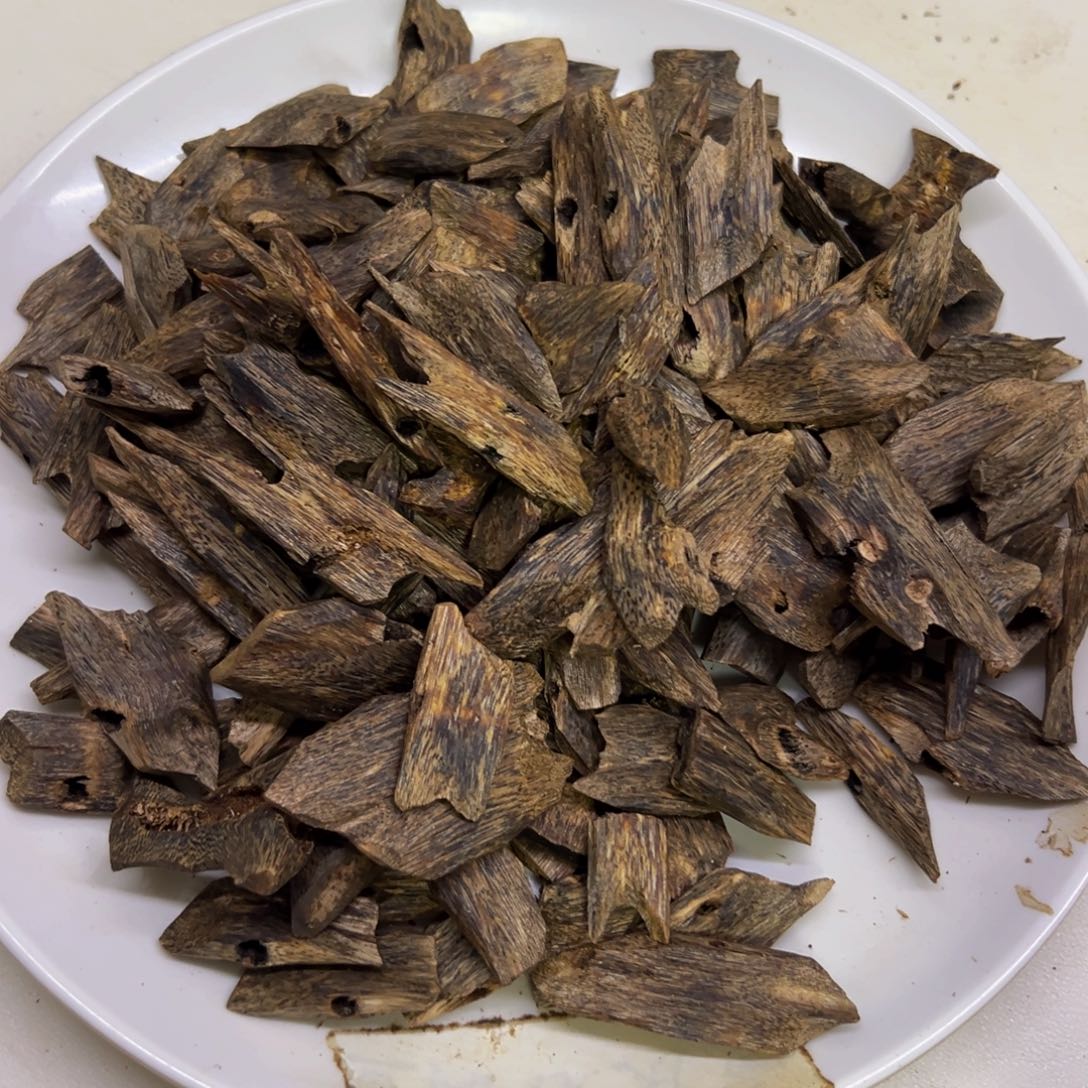 沉香沉香碎屑香脉熏香块料100克