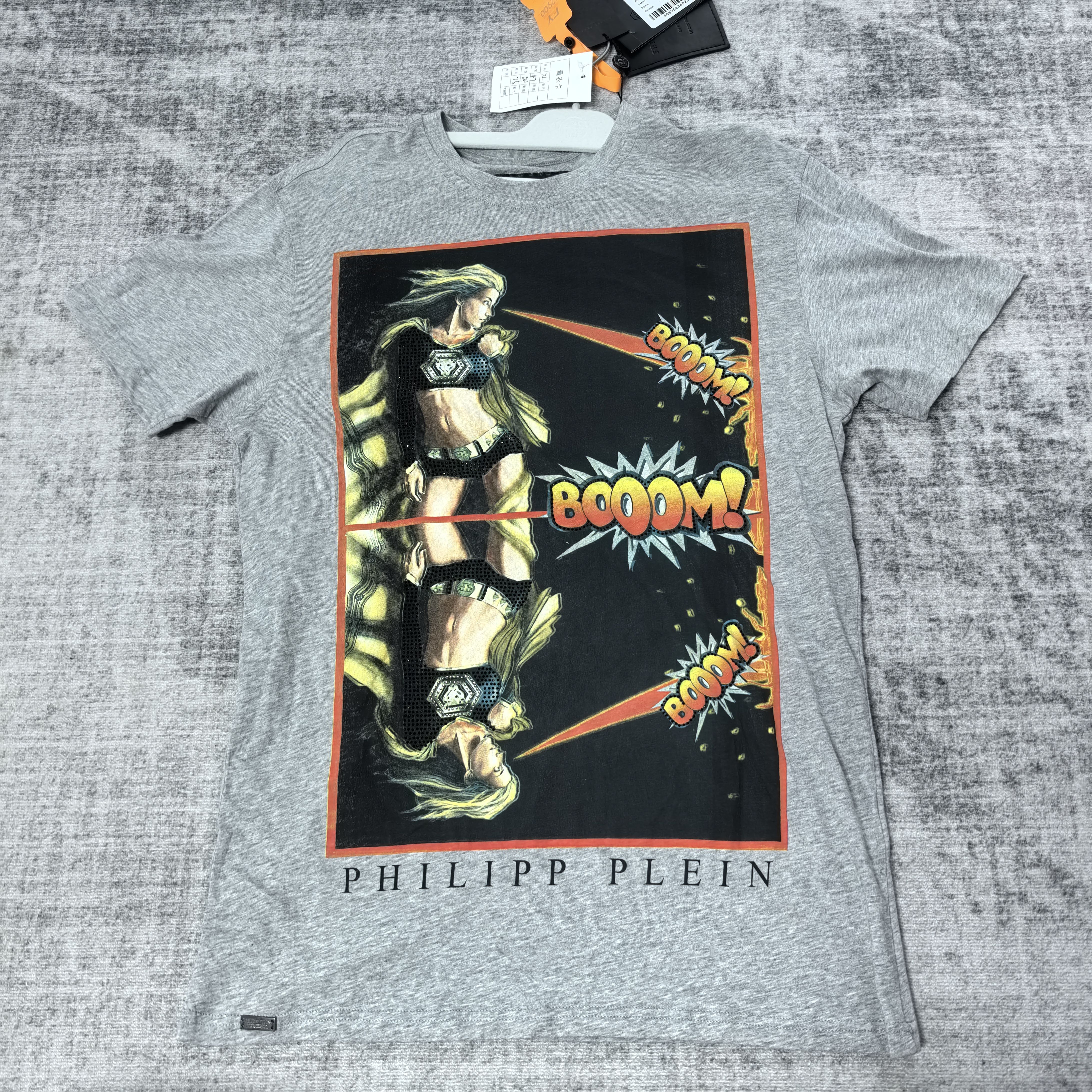 未使用 Philipp Plein 普莱因人像秀款短袖42900