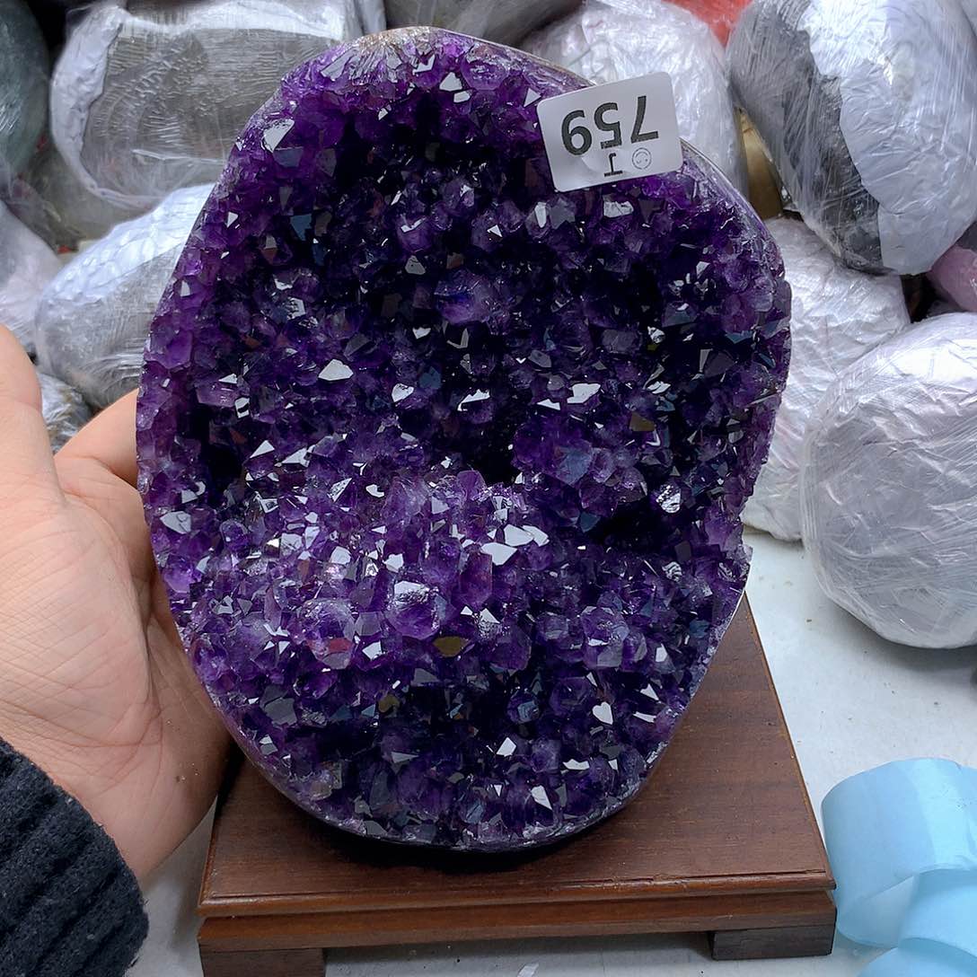 紫晶大型摆件（非配饰）未镶嵌