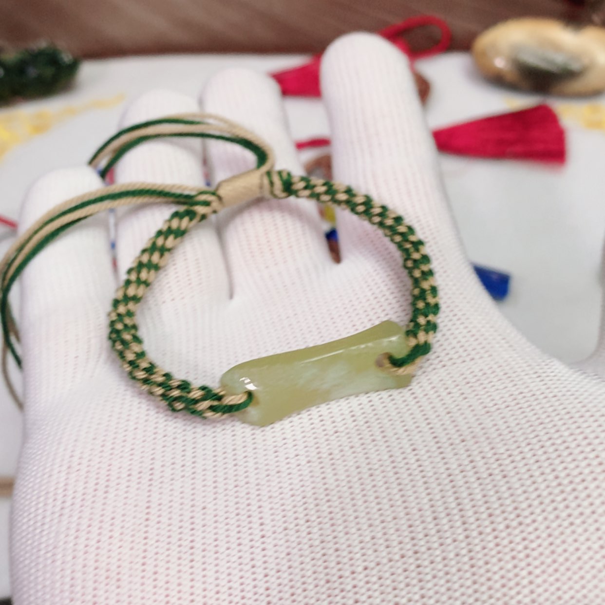 【闪购商品】岫岩老玉（透闪石质玉）颈饰未镶嵌