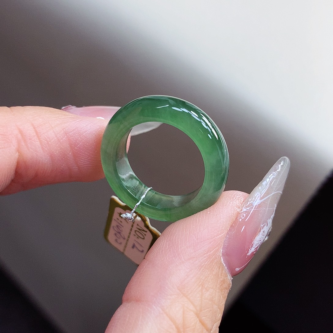 翡翠戒指未镶嵌12号