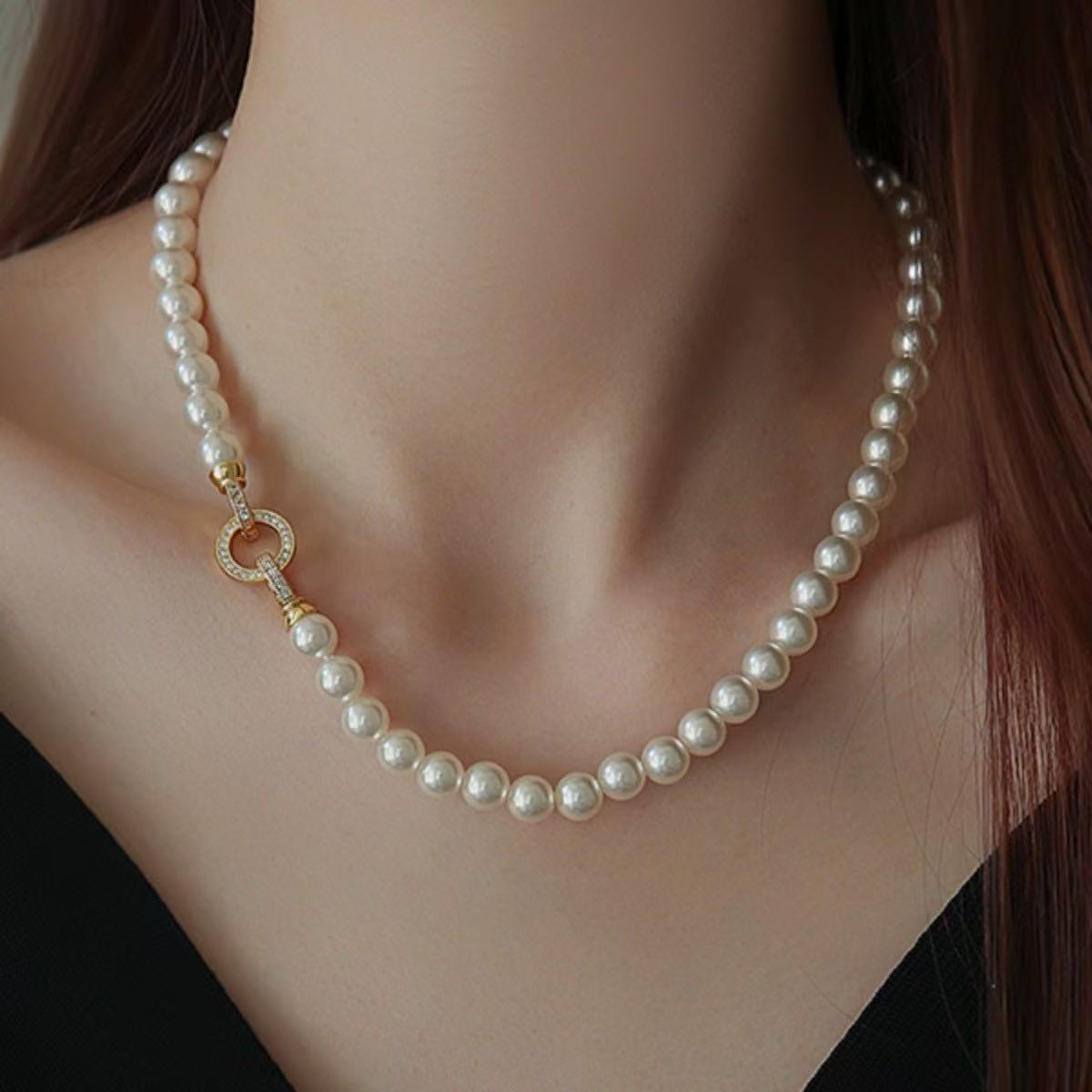 【绍兴龙华】日韩女时尚锁骨链ins法式项链s908