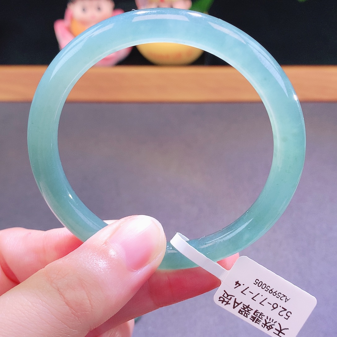 翡翠未镶嵌手镯天然翡翠