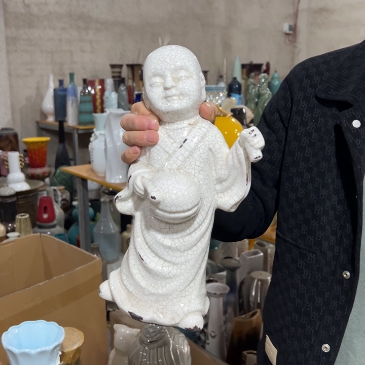 摆件高33宽18公分微瑕做旧款