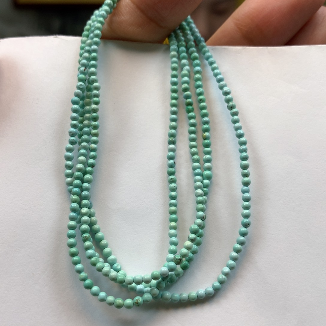 绿松石长链未镶嵌