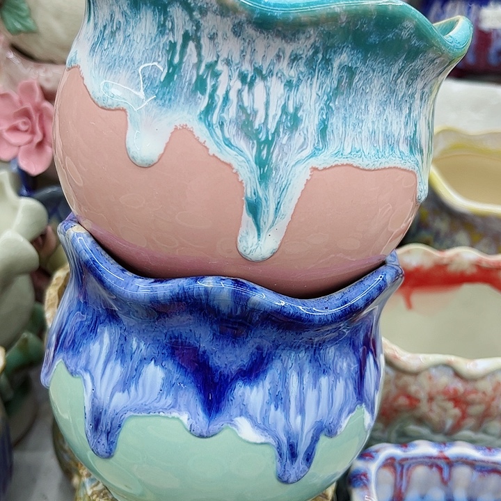 多肉绿植陶瓷花盆