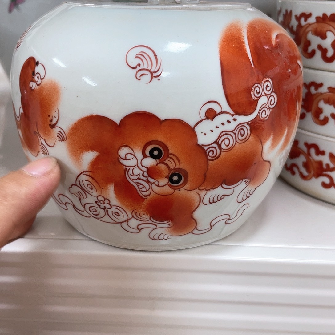 手绘陶瓷作品欣赏仿古