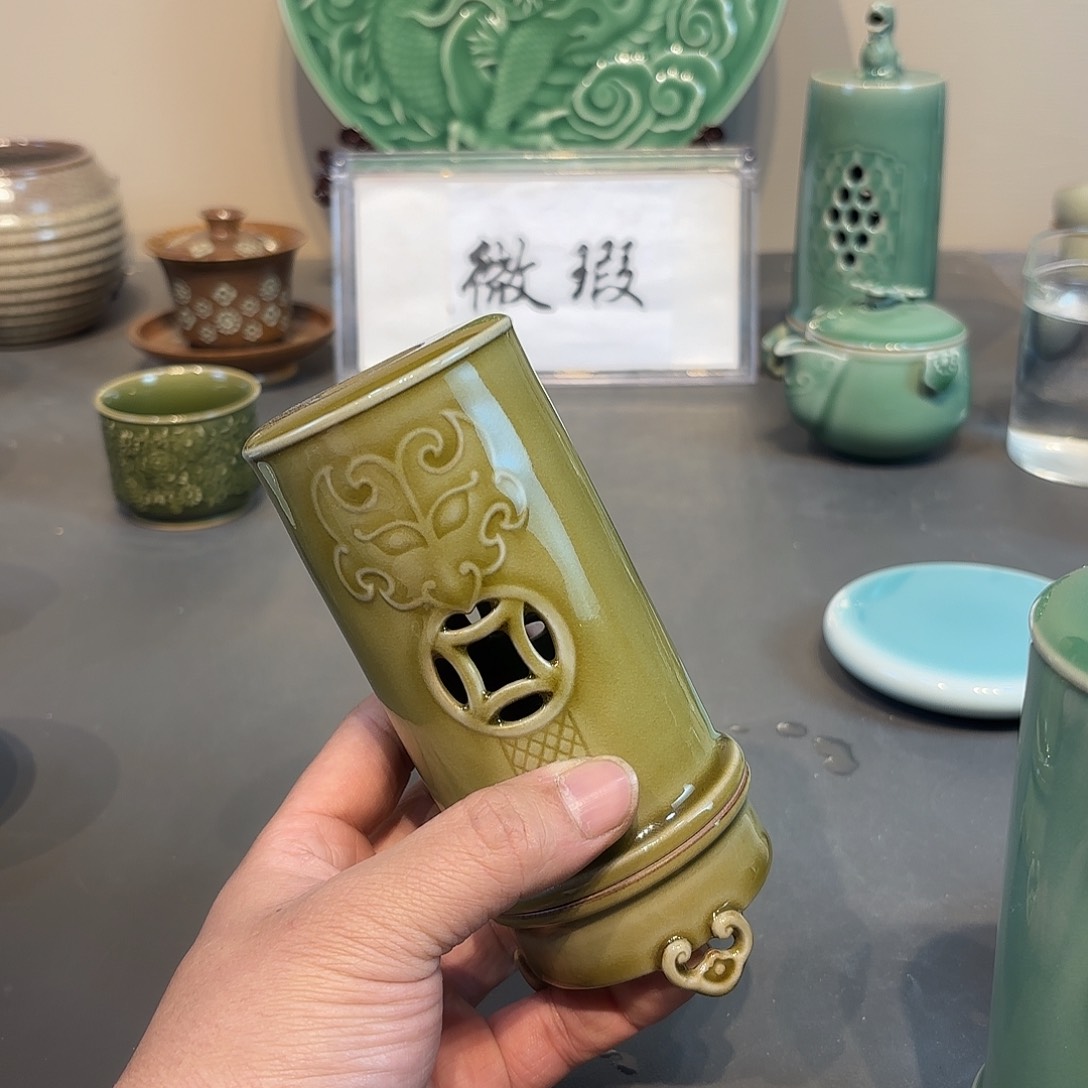 瓷片龙泉青瓷福利青瓷