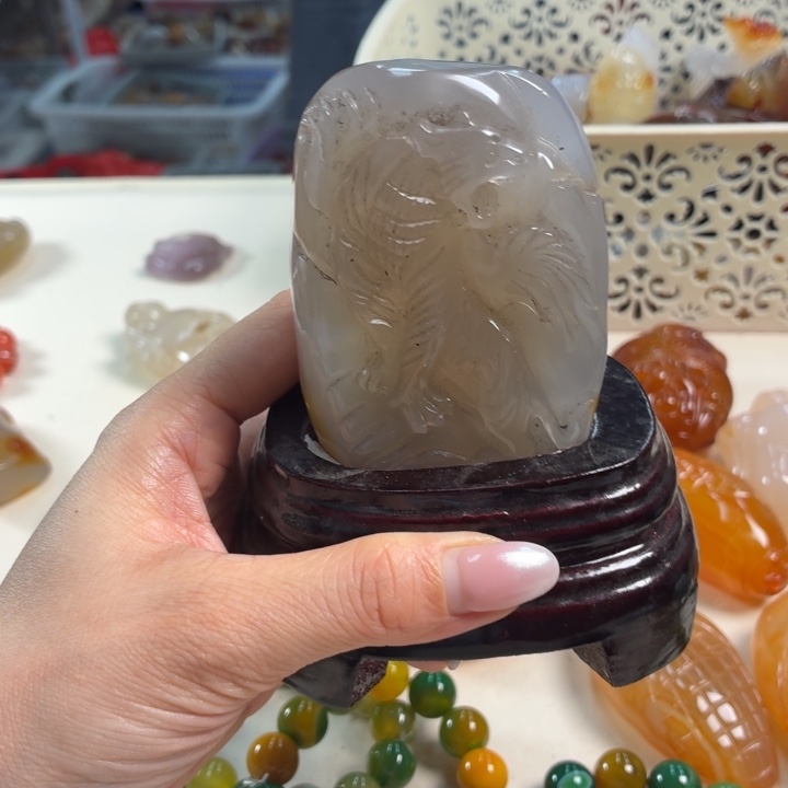 未镶嵌吊坠(不含链)玛瑙/玉髓