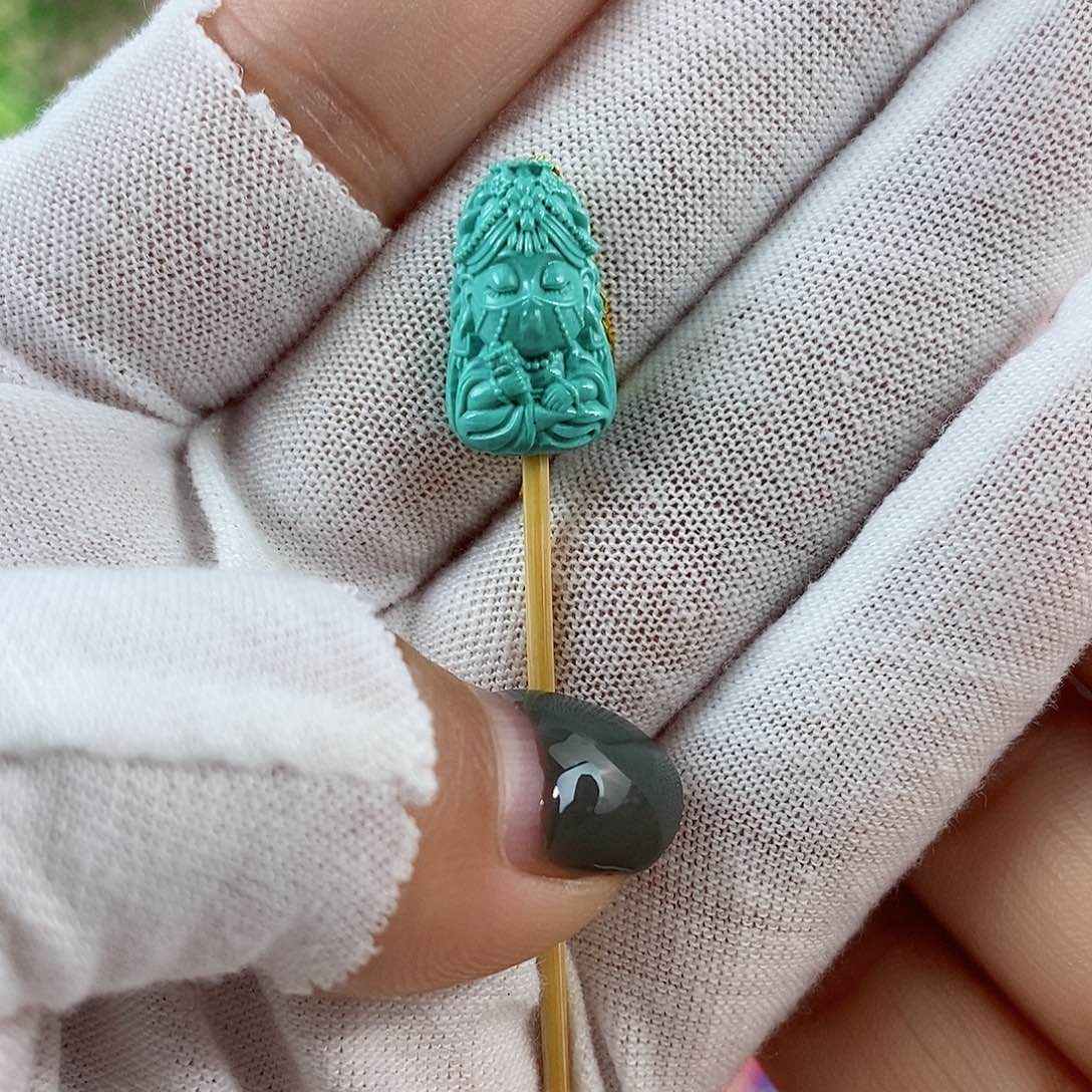 绿松石珠宝奇石未镶嵌