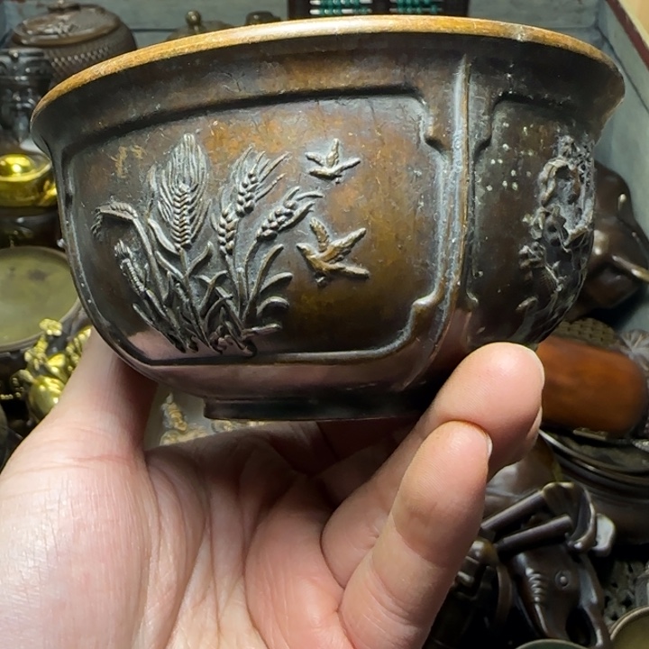 铜器把玩摆件链接