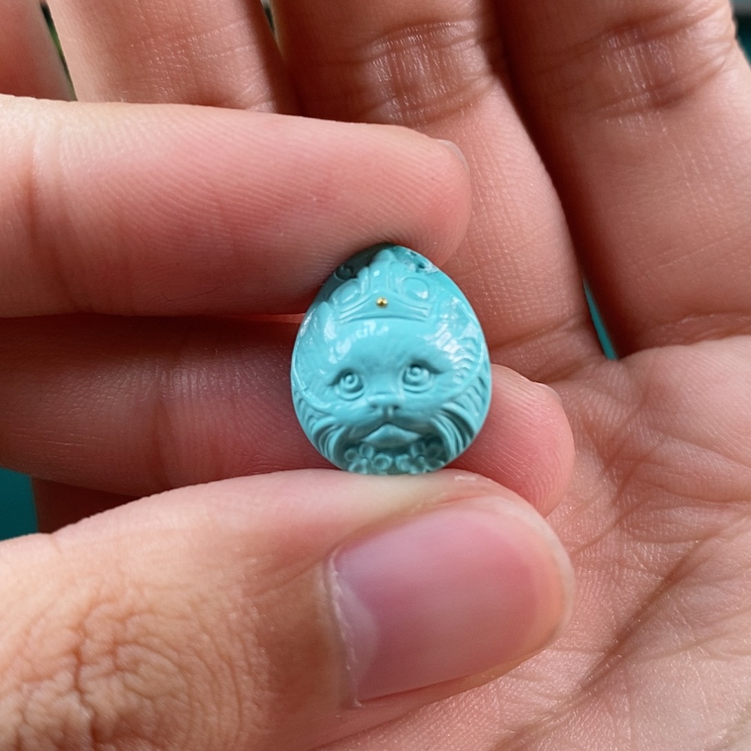 绿松石珠宝奇石未镶嵌