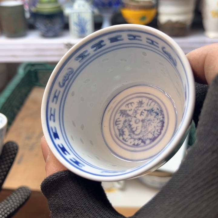 碗水滴瓷器水滴瓷器