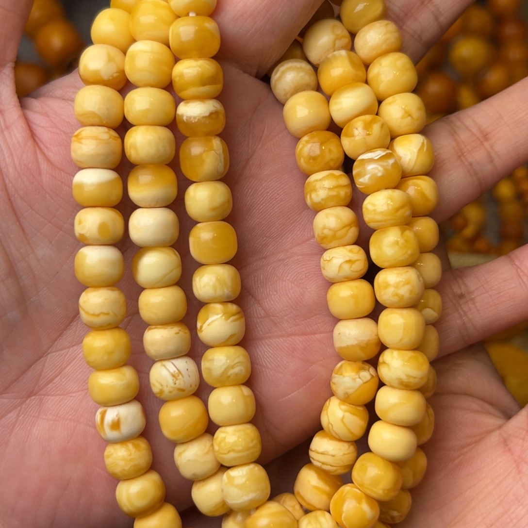 蜜蜡未镶嵌吊坠(不含链)