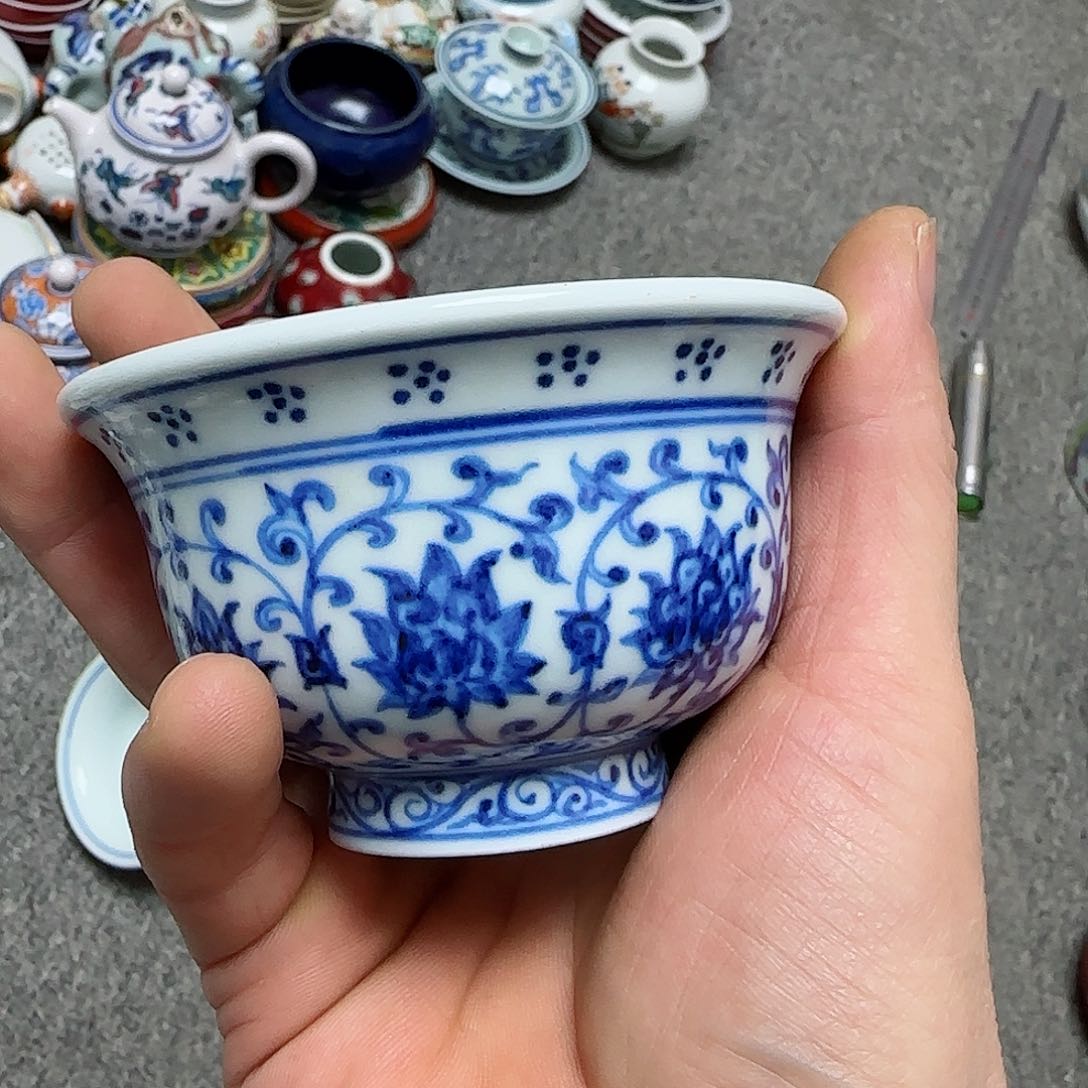 摆件瓷器的工艺技术水平