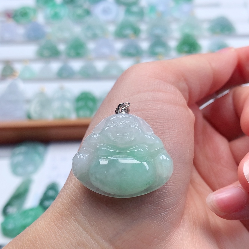 【闪购商品】翡翠吊坠(不含链)未镶嵌