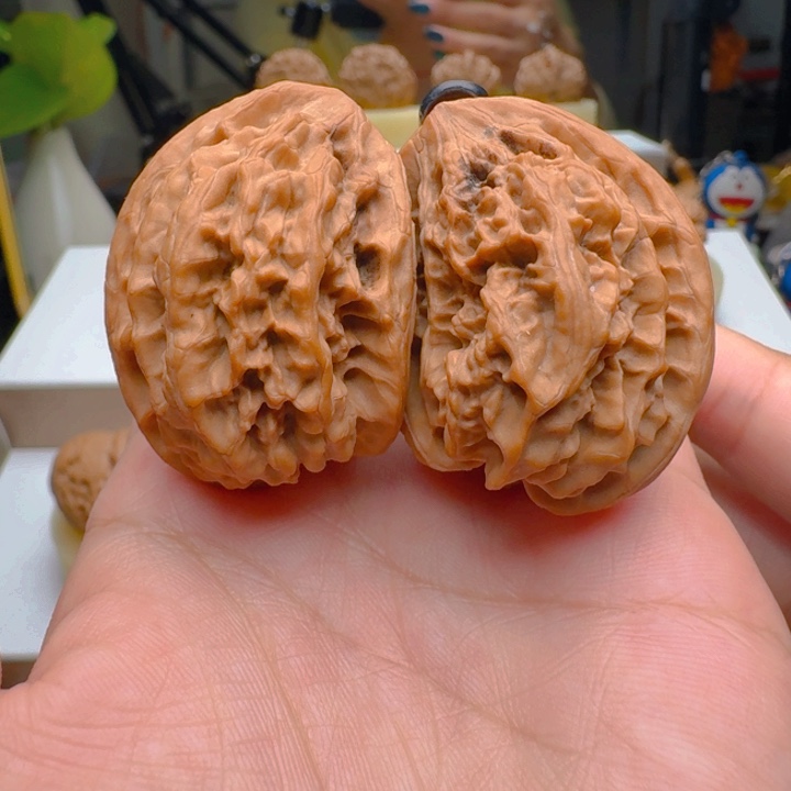 把件核桃野牛半壁江山