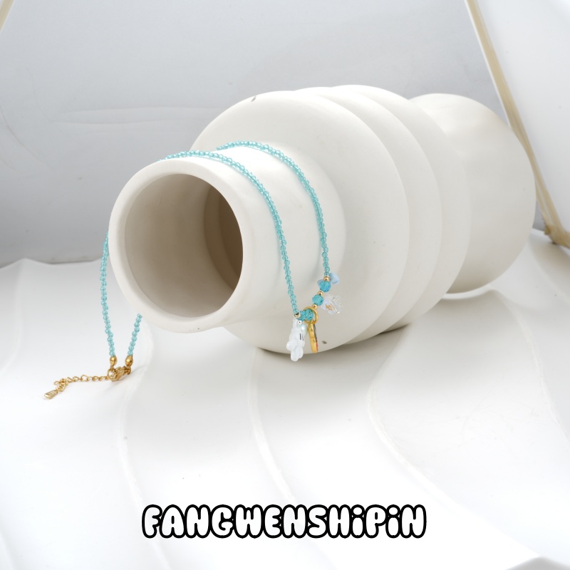 非金属仿水晶项链 项链1304（链长40+6cm）