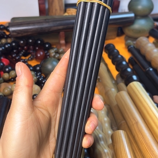 木紫光檀筷子一把豆豆豆