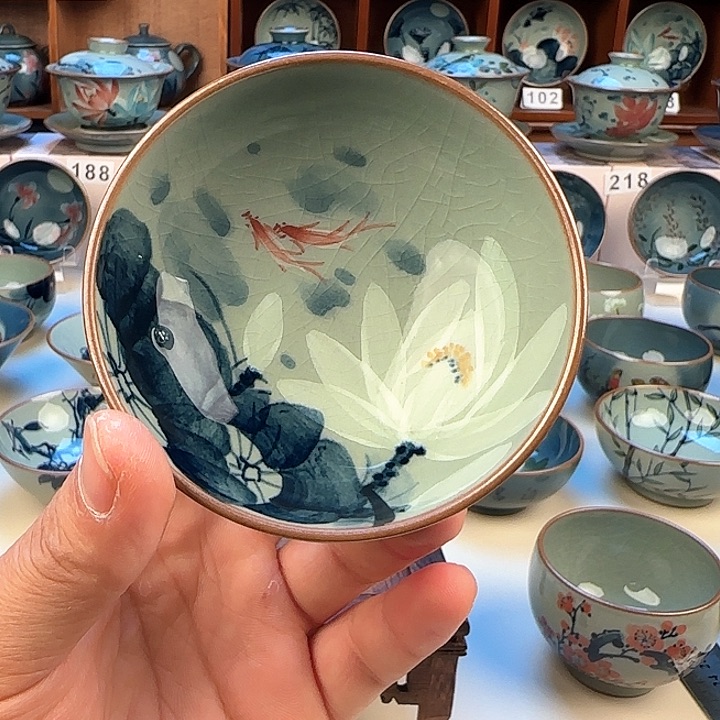 景德镇陶瓷陶瓷杯茶具