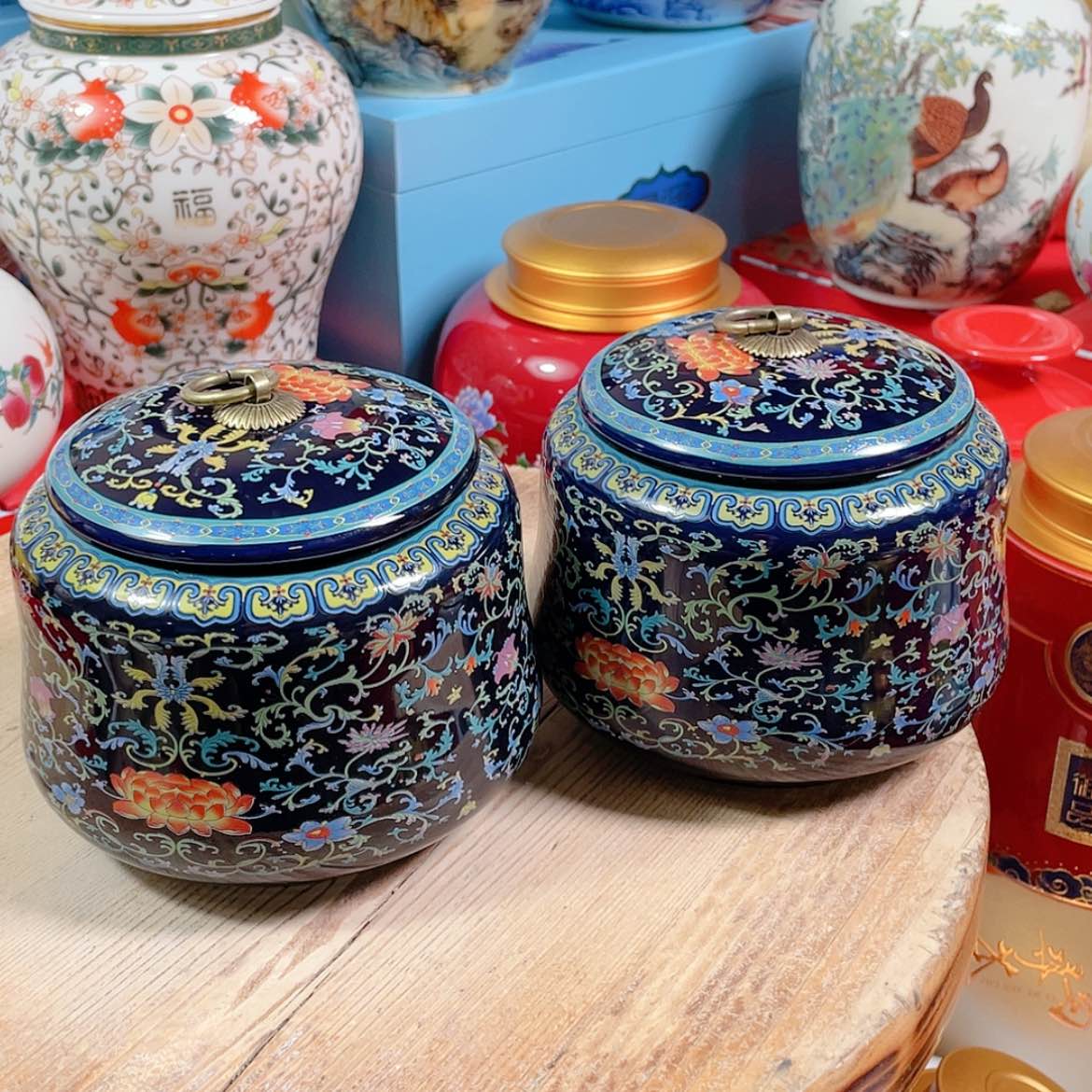 【闪购商品】罐陶瓷茶叶罐密封罐