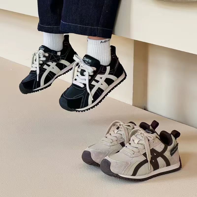 儿童阿甘鞋2025秋季新款男女童运动鞋网面透气跑步鞋子软底中大童