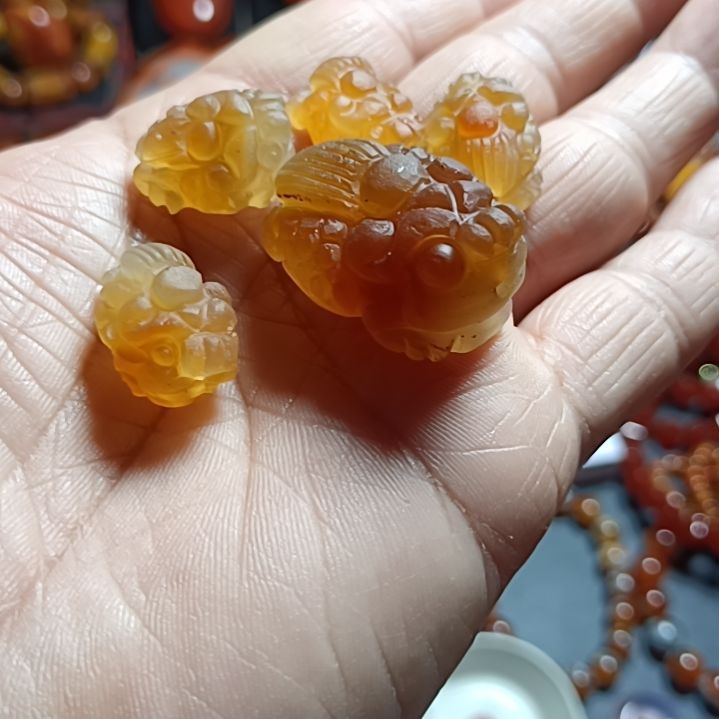 玛瑙/玉髓未镶嵌吊坠