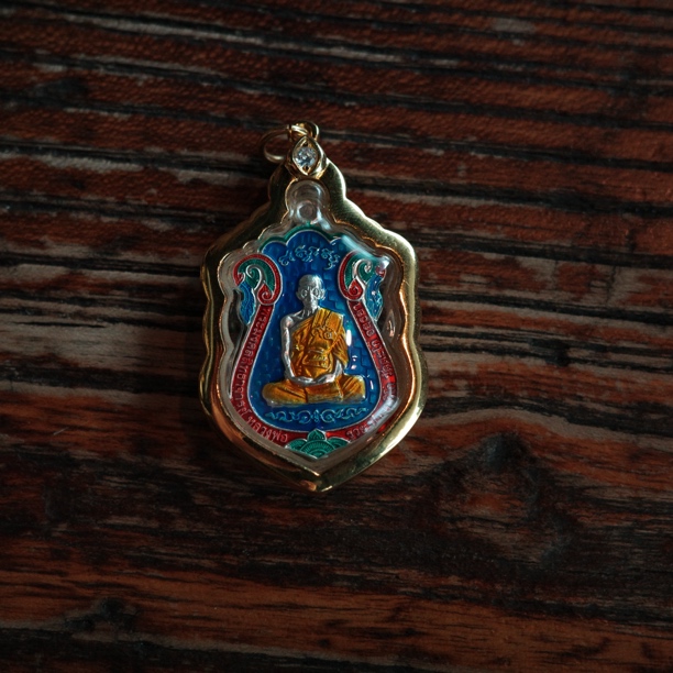 铜合金吊坠 龙婆瑞舍玛自身原喵喵出