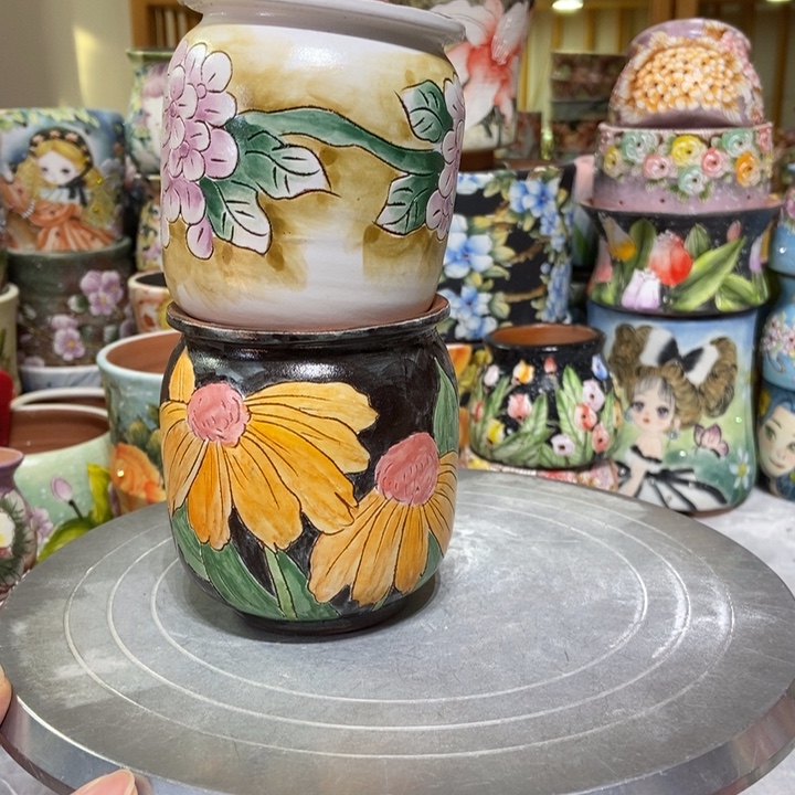 景德镇艺术手绘作品