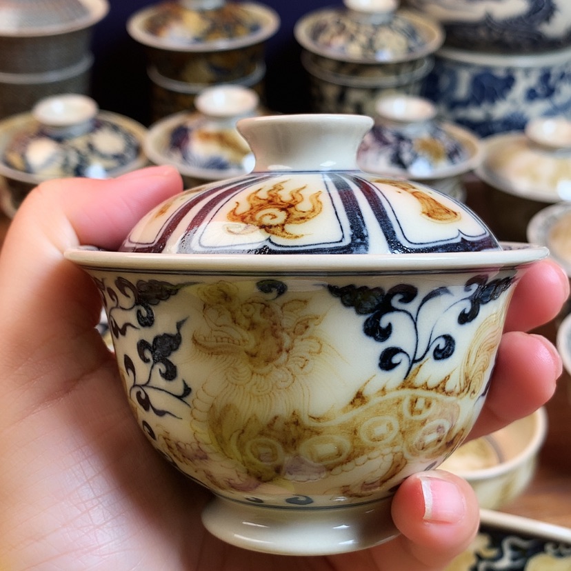 【闪购商品】方*盖碗