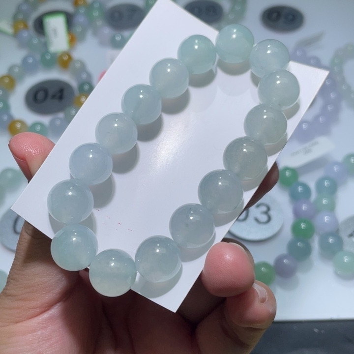 未镶嵌定制翡翠翡翠卡12.7左右