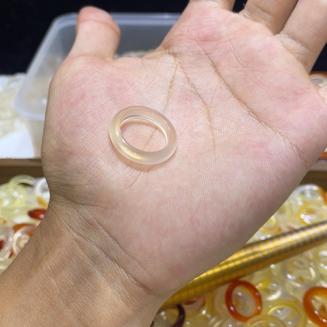 玛瑙/玉髓未镶嵌戒指290号港16