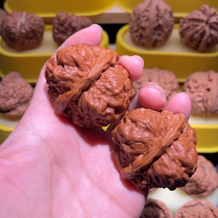 艺***丑吊坠桃核45三角蛙 