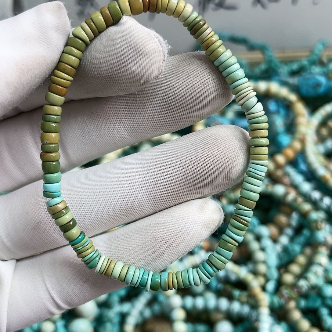 【闪购商品】绿松石珠宝奇石未镶嵌卡4