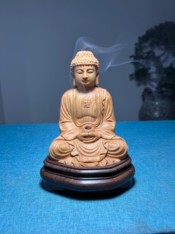 崖柏老料佛香炉摆件10*8*14福利价