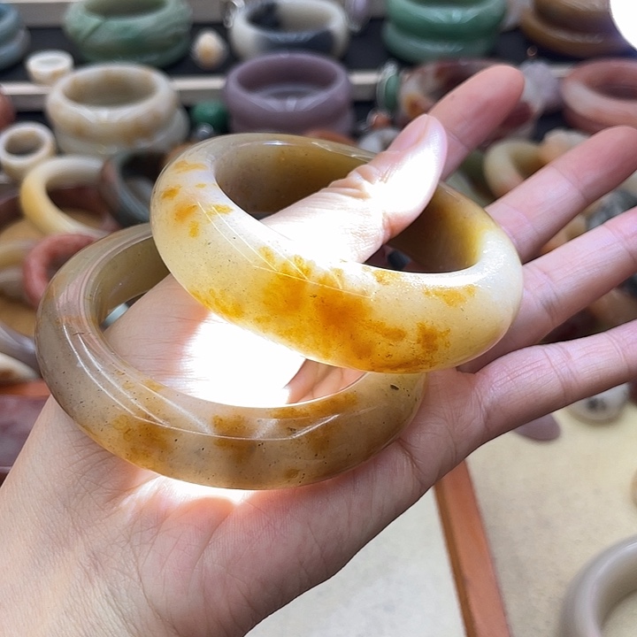 石英质玉圈口56未镶嵌