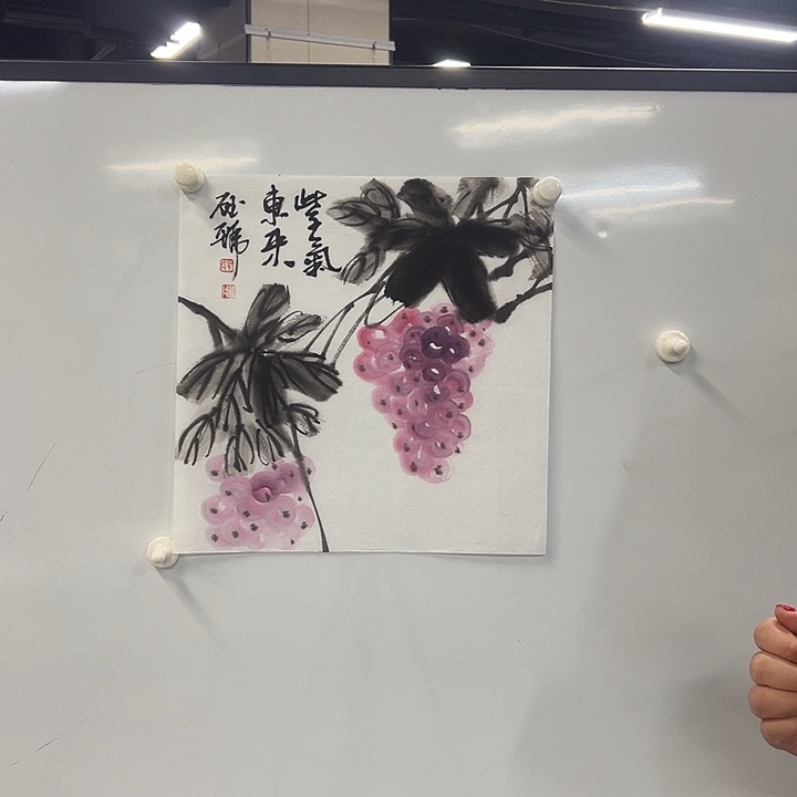 国画花鸟画作品手绘