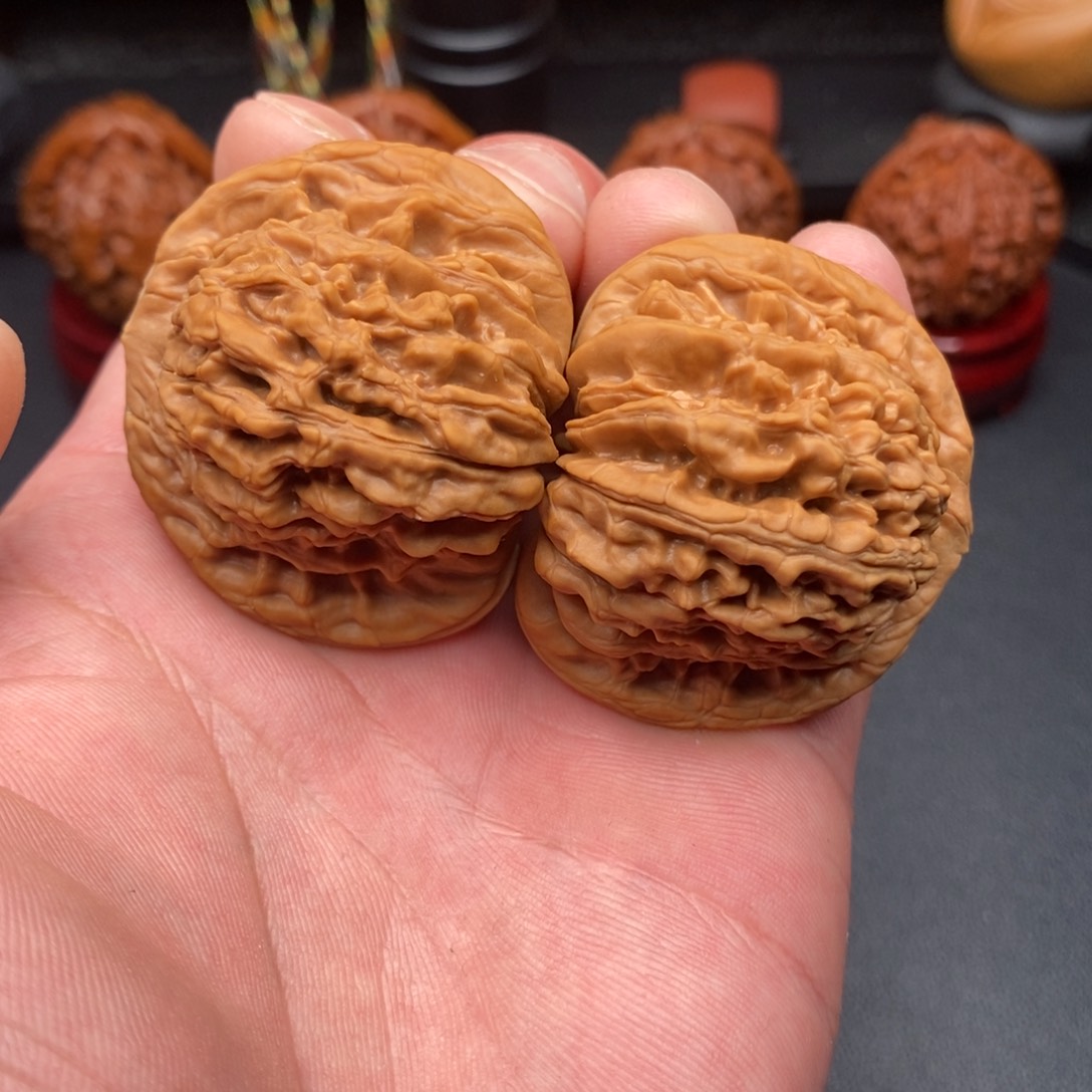 文玩核桃吊坠六号汗高楼44尺