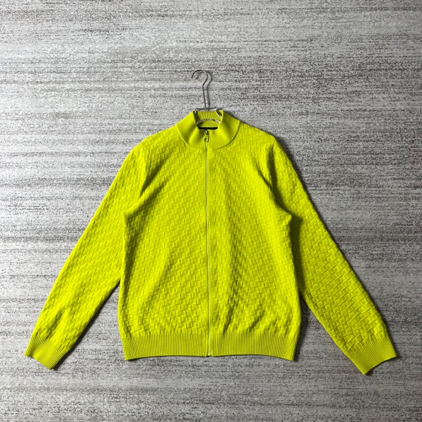 95新 LouisVuitton/路易威登 棋盘格满印拉链外套/XL码#4431