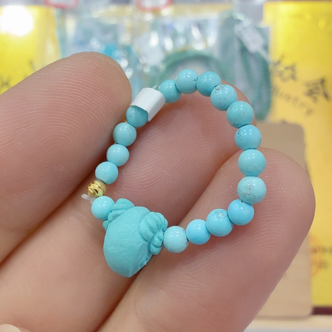 绿松石未镶嵌配饰