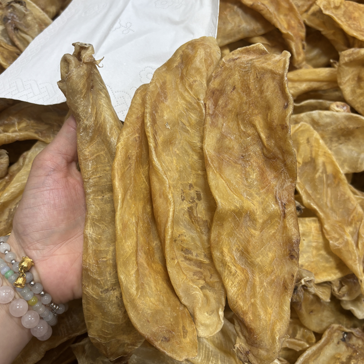 甲肚片 腥味低 公胶口感 keke方面 胶原 鱼胶花胶