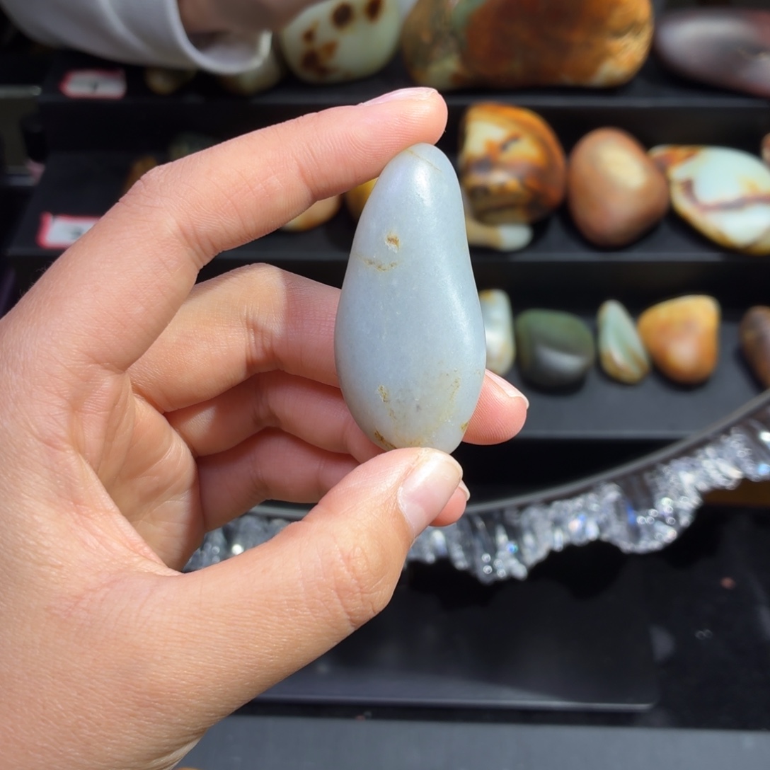 和田玉未镶嵌挂件30