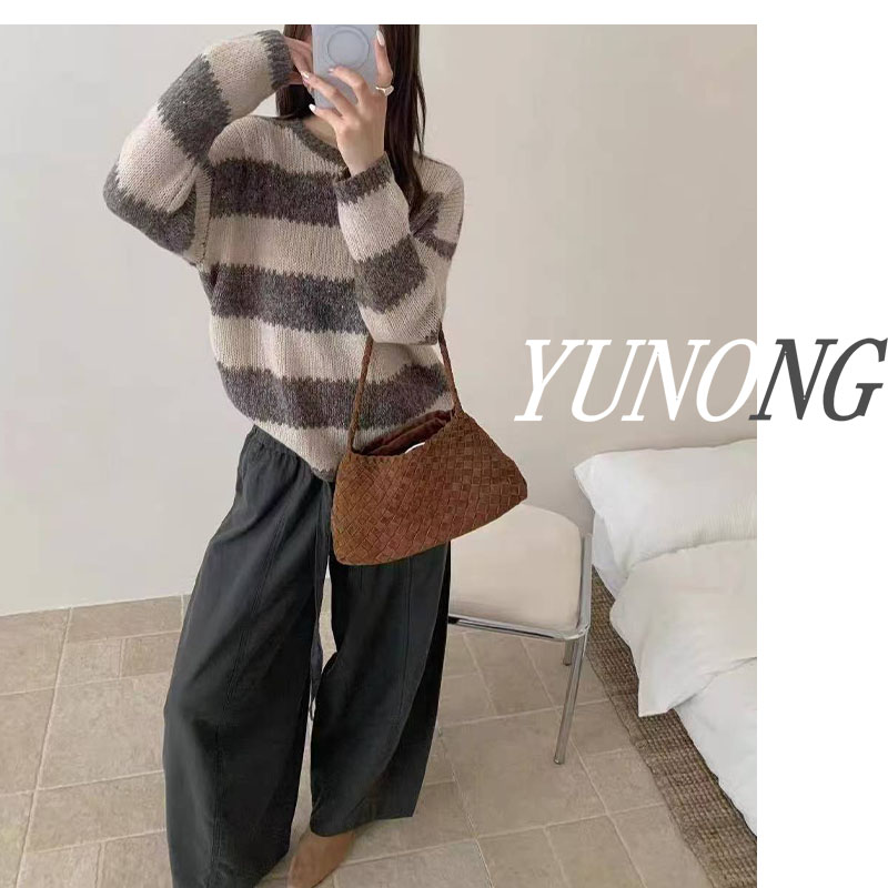 【YUNONG】羊绒/高货秋冬毛衣显瘦百搭宽松