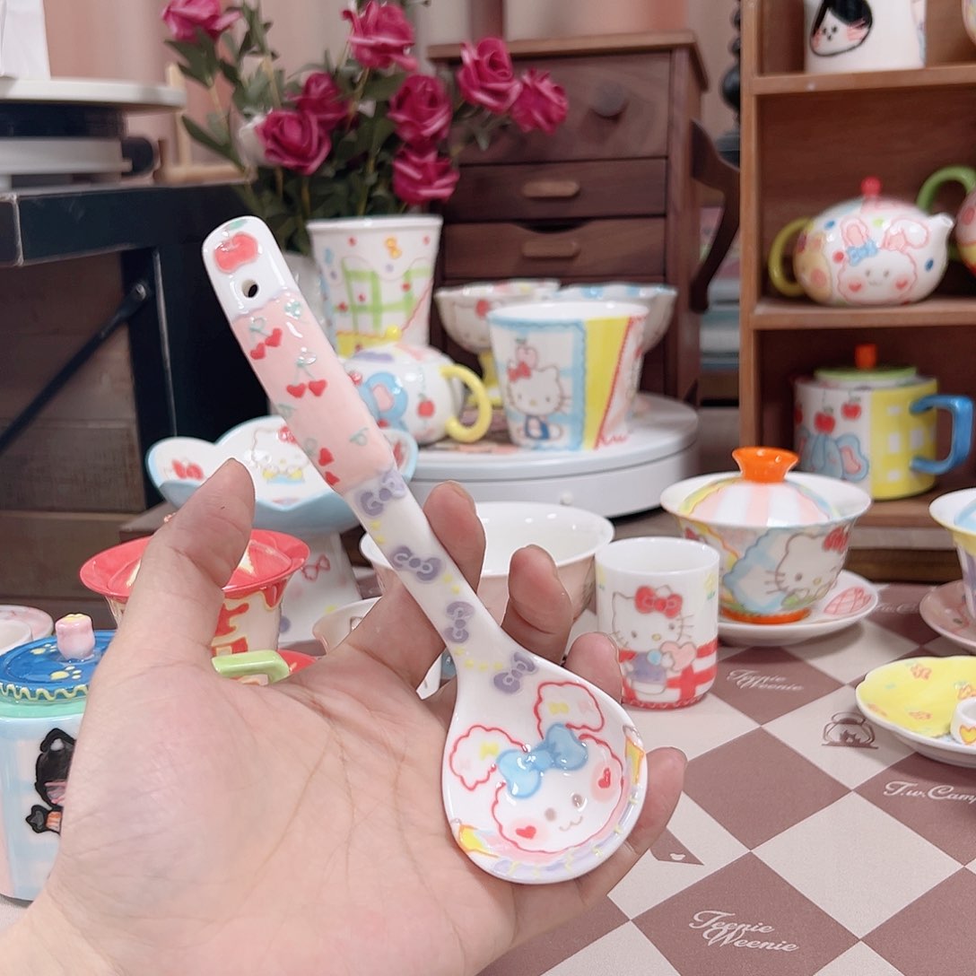 可爱陶瓷高温手作