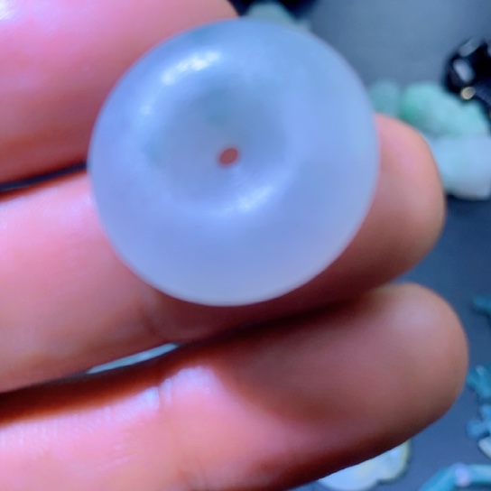 翡翠套链未镶嵌嘿***嘿