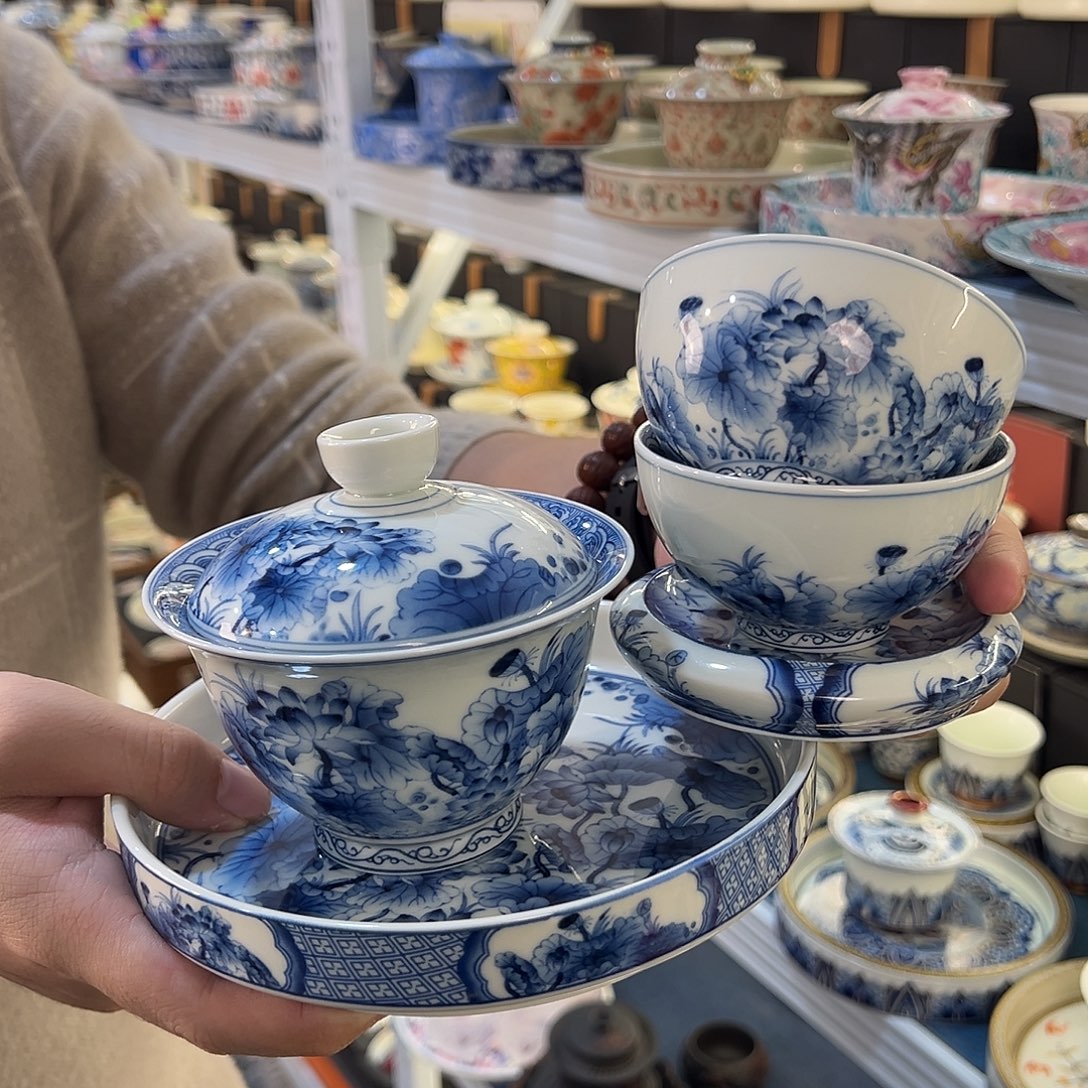 盖碗很漂亮我很喜欢