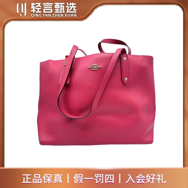 95新 COACH/蔻驰 单肩包/E101075/33*28