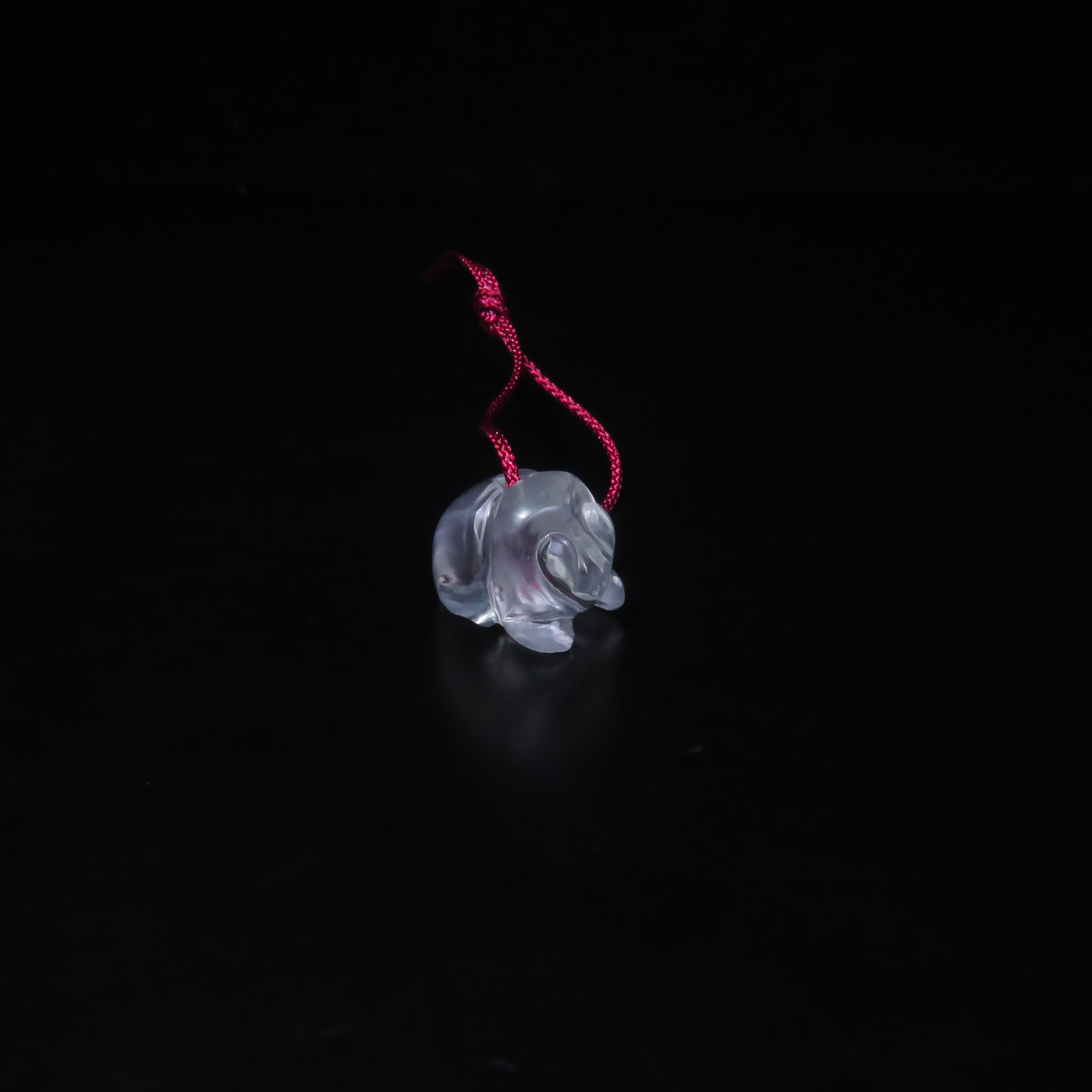 晚清水晶鼠挂件/MZ544054/水晶/民族文物